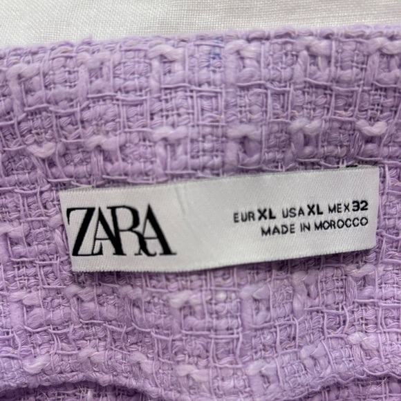 Zara Lilac Textured Fabric - Picture 2 of 3